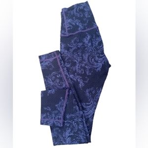 Size 2 Lululemon Wunder Under Floral Leggings